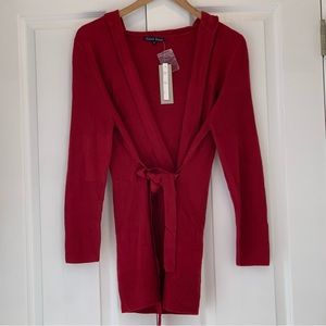 Carol Rose Sweater Wrap Womens Medium NWT